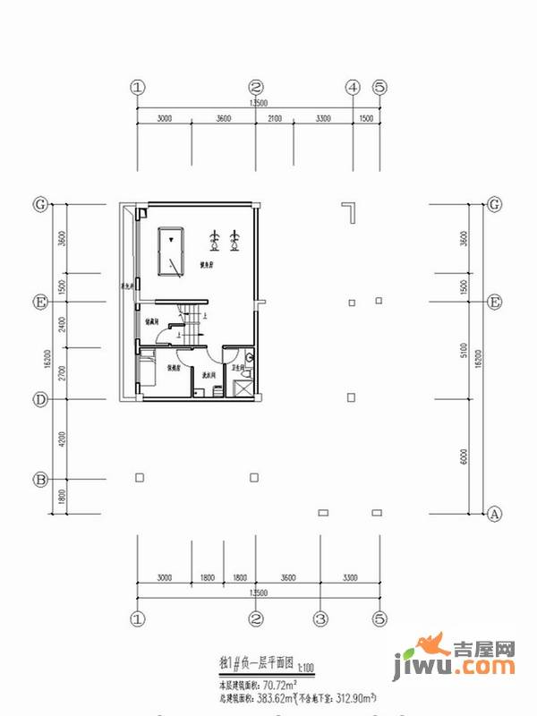 关山壹品4室3厅4卫383.6㎡户型图