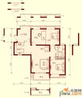 湘江世纪城3室2厅1卫110㎡户型图