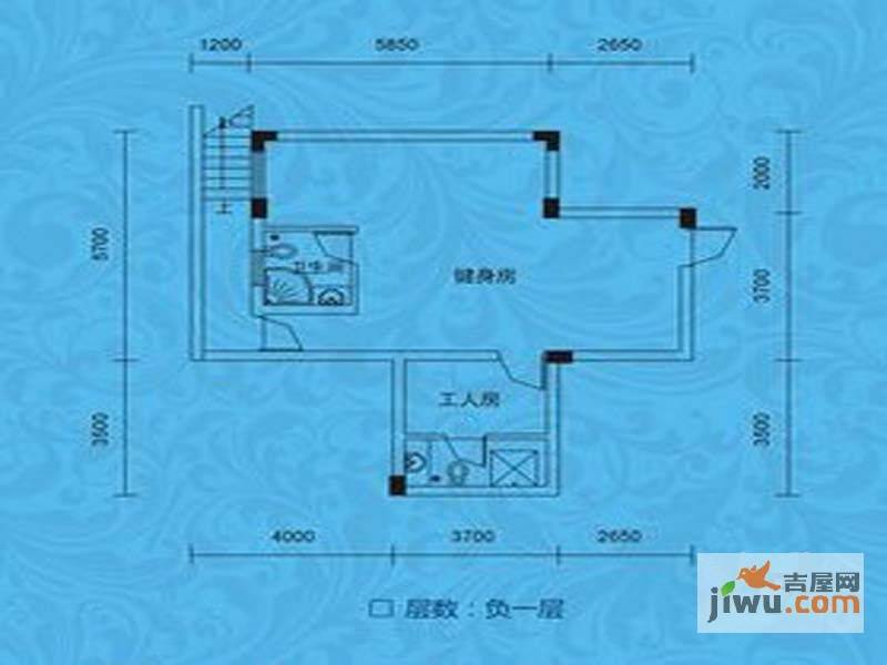 蓝月谷裕源国际山庄4室2厅3卫226㎡户型图