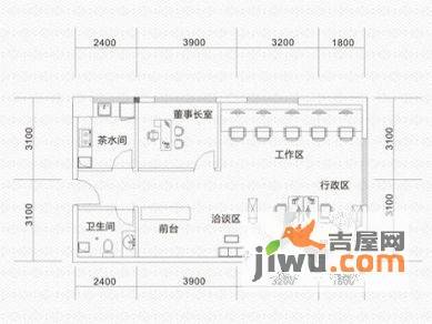 星大峰汇普通住宅89.6㎡户型图