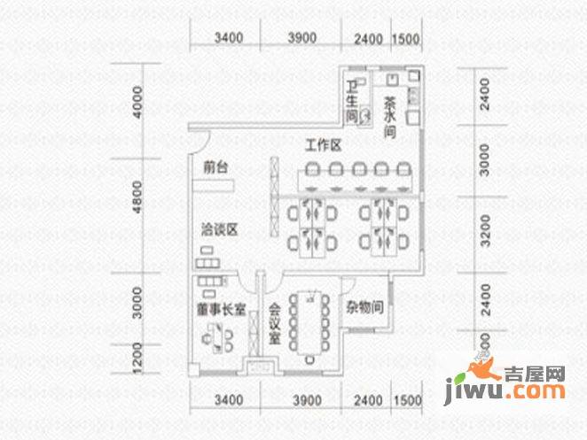 星大峰汇普通住宅147.4㎡户型图