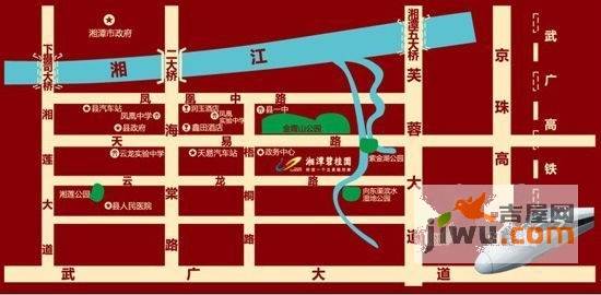 湘潭碧桂园别墅位置交通图图片