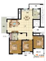 江南铭庭3室2厅2卫139㎡户型图