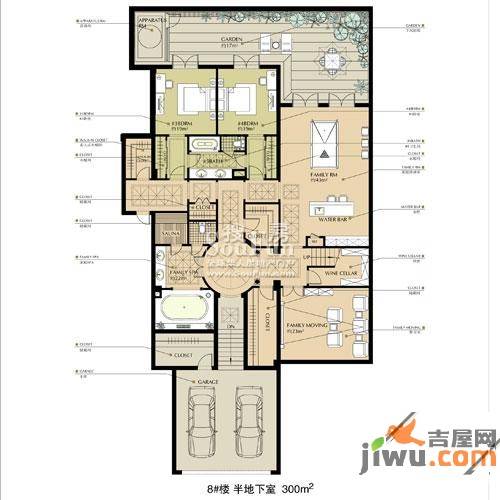 西溪望庄4室0厅1卫300㎡户型图