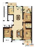 江南铭庭3室2厅2卫139㎡户型图