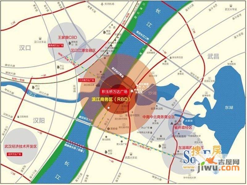 武汉万达公馆位置交通图图片