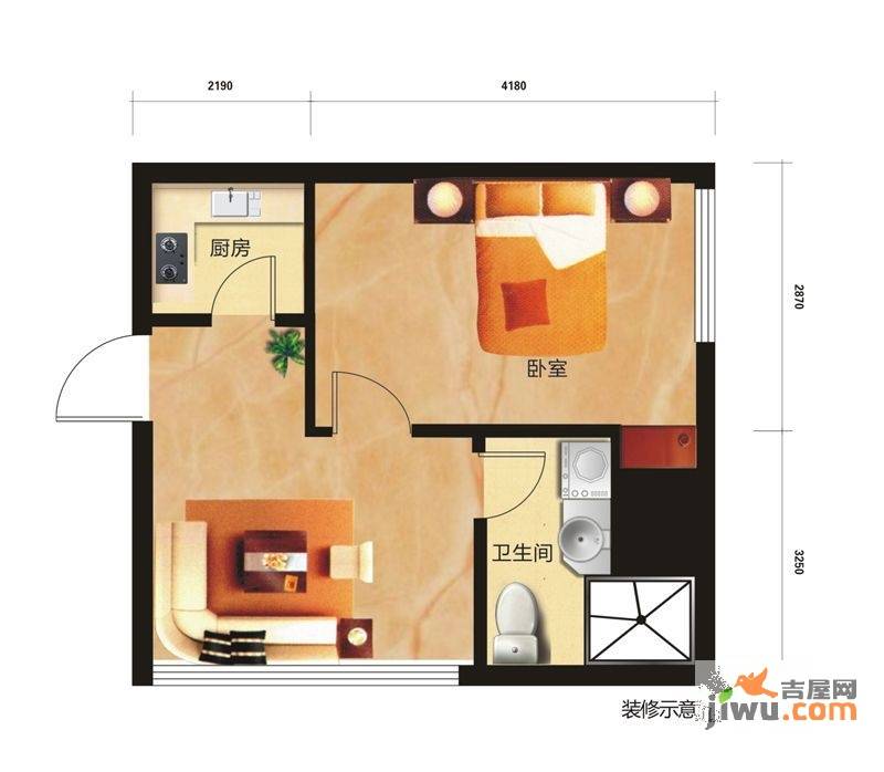 亚贸恒升公馆实景图图片