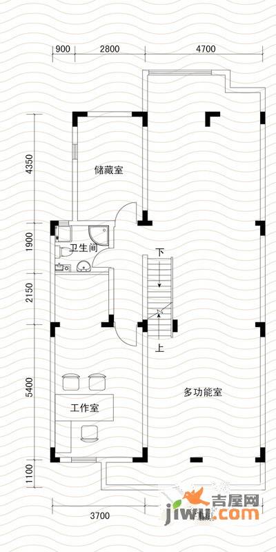 博轩园7室2厅4卫315㎡户型图