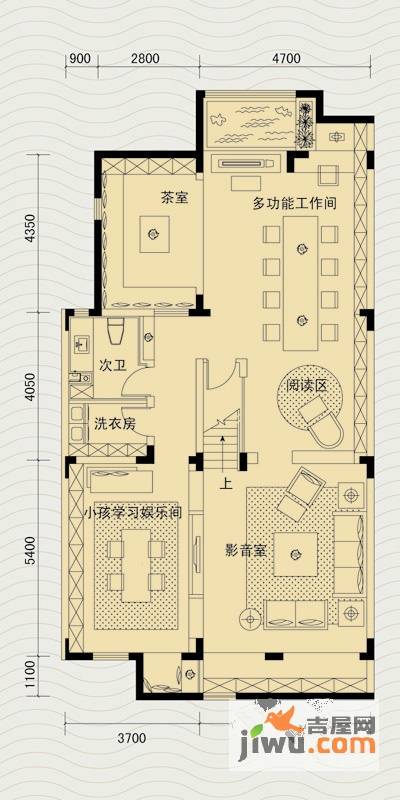 博轩园7室2厅4卫315㎡户型图