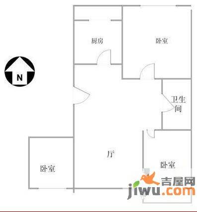 万科新里程3室0厅0卫户型图