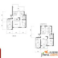 万通新城国际4室2厅2卫254.3㎡户型图