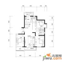 万通新城国际3室2厅2卫157.7㎡户型图