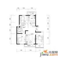 万通新城国际3室2厅2卫155㎡户型图