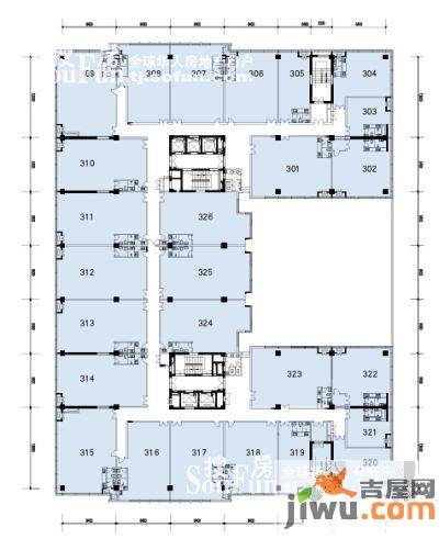 融创奥城领峰3室0厅0卫户型图