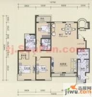 融创奥城领峰3室2厅2卫222㎡户型图