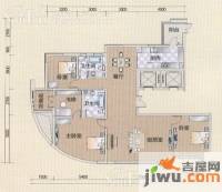 融创奥城领峰4室2厅2卫194.5㎡户型图