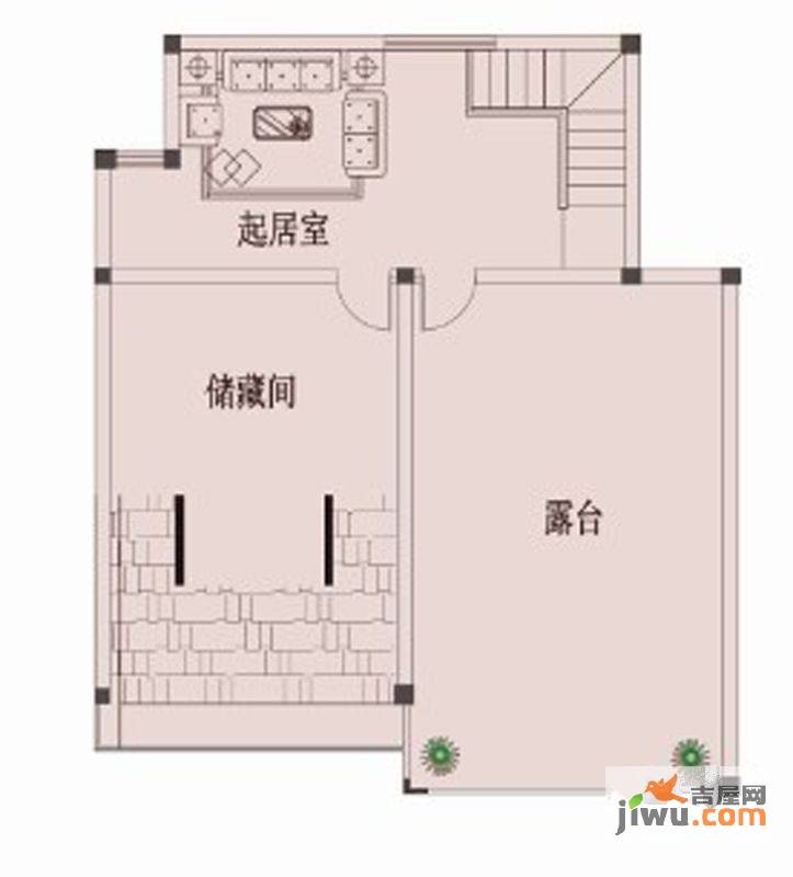 卧龙山庄3室2厅1卫94.5㎡户型图