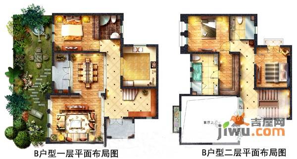 西西那堤二期3室2厅2卫174㎡户型图