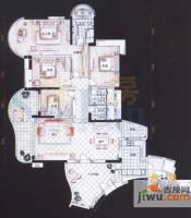 珠江帝景苑5室2厅3卫239㎡户型图