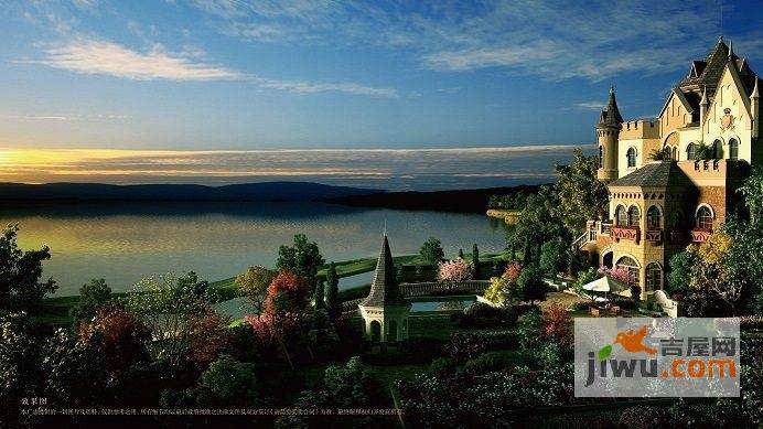 国王湖实景图图片