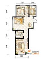 富海同盛2室1厅1卫67.8㎡户型图