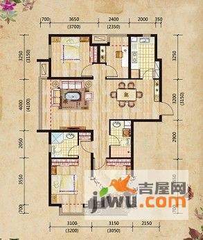 宏亚竖琴湾4室2厅2卫114㎡户型图