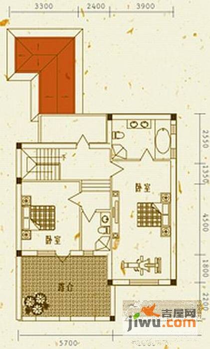 米拉晶典普通住宅223㎡户型图