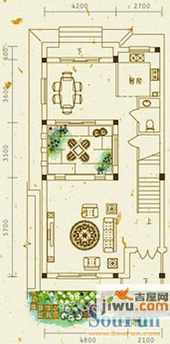 米拉晶典普通住宅213㎡户型图