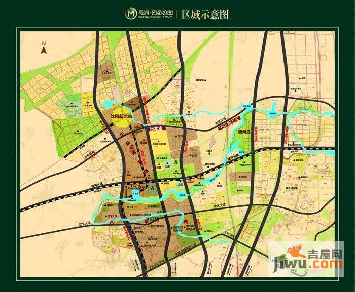 乾润金融科技产业园位置交通图图片