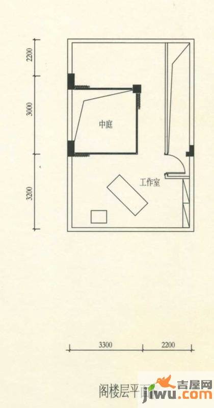 绿洲悠山美地1室0厅0卫户型图