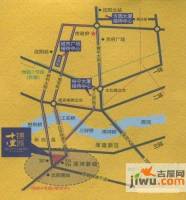 泰盈十里锦城商铺位置交通图图片