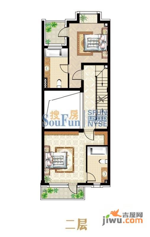 万科·惠斯勒小镇4室2厅4卫220㎡户型图