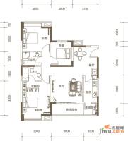 金沙柏林郡3室2厅2卫103㎡户型图