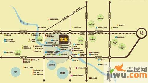 中铁瑞景澜庭位置交通图1