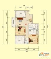 春江花苑2室2厅2卫99.8㎡户型图