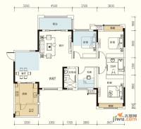 光华逸家4室2厅2卫127.9㎡户型图