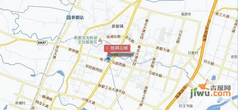 桂湖名城实景图