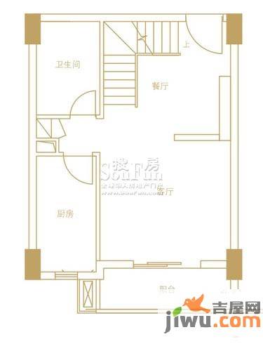 海昌CEC成都极地海洋世界0室2厅2卫53㎡户型图