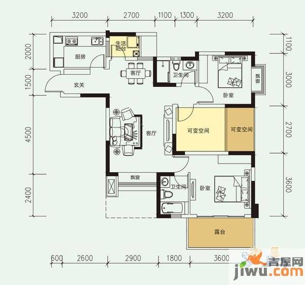 沙河壹号一期3室0厅0卫户型图