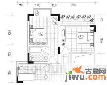 唐庄3室2厅2卫119.7㎡户型图