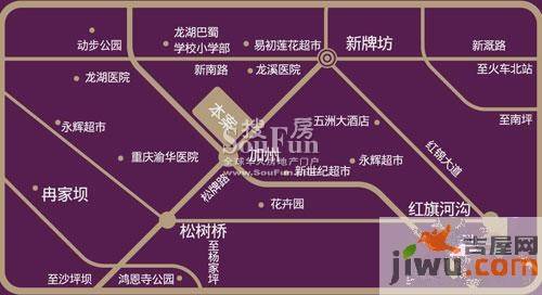长安锦绣城商铺位置交通图图片