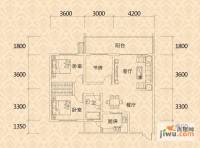 金桥新城3室2厅1卫97.8㎡户型图