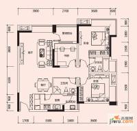 融侨城花样派3室2厅2卫86㎡户型图