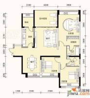 协信阿卡迪亚MINI公馆3室2厅2卫108.9㎡户型图