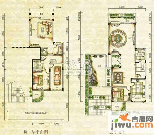 蓝光十里蓝山普通住宅275㎡户型图