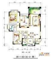 蓝光十里蓝山2室2厅2卫109.2㎡户型图