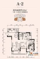 融侨城花样派3室2厅2卫88㎡户型图