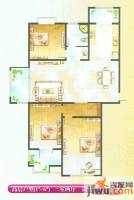 东瑞花园3室2厅1卫125㎡户型图