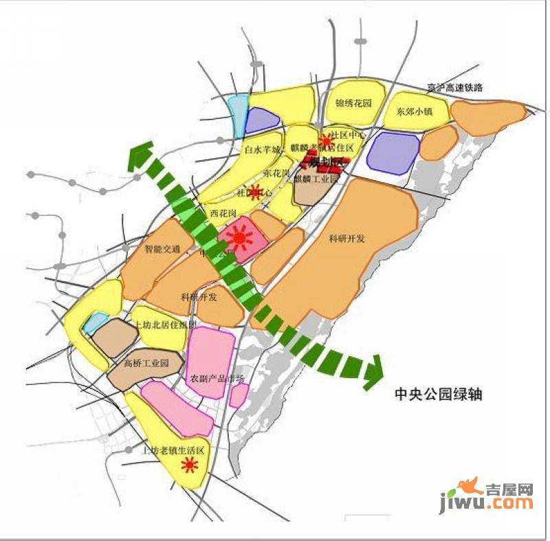 江宁麒麟科技创业园经济适用房位置交通图图片