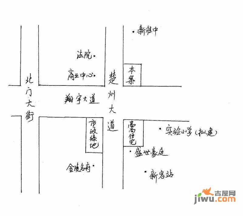 宙辉国际花园位置交通图3